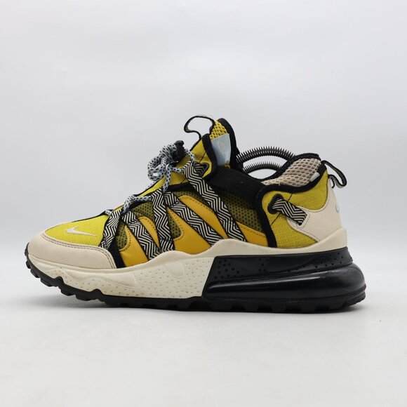 Nike Air Max 270 Bowfin Dark Citron Men's Size 9.5 Athletic Sneakers AJ7200-300 - Picture 4 of 9